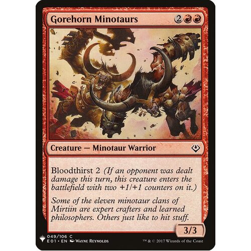 Gorehorn Minotaurs - MB1