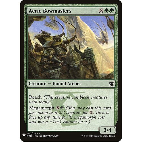 Aerie Bowmasters - MB1