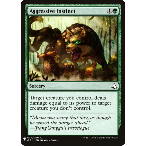 Aggressive Instinct - MB1