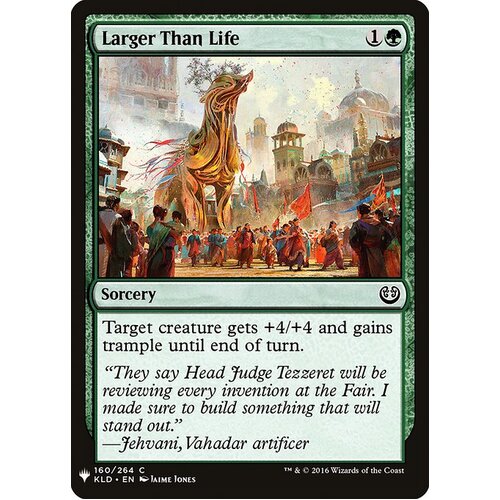 Larger Than Life - MB1