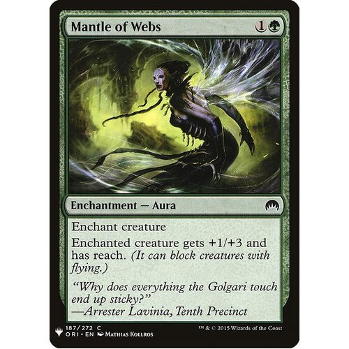 Mantle of Webs - MB1