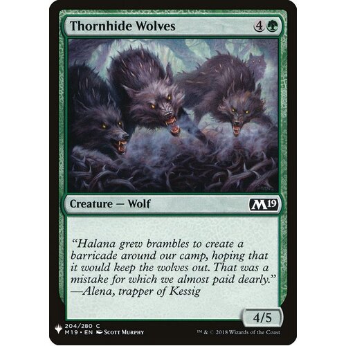 Thornhide Wolves - MB1