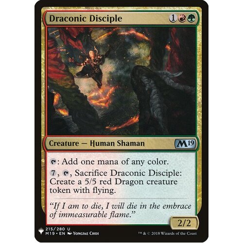 Draconic Disciple - MB1