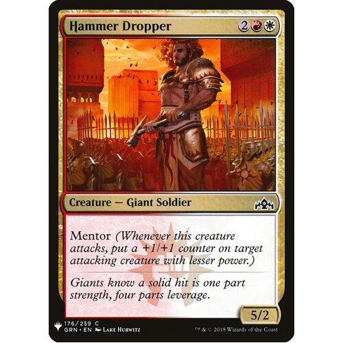 Hammer Dropper - MB1