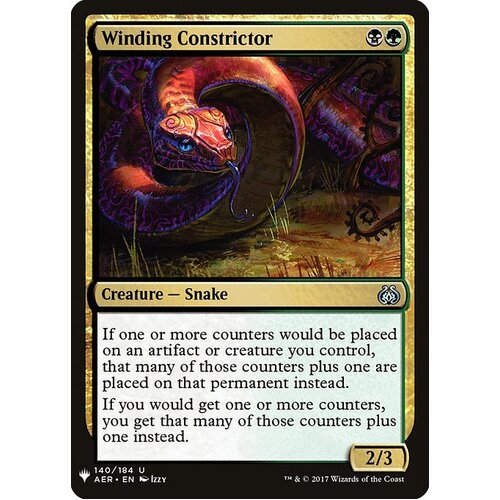 Winding Constrictor - MB1