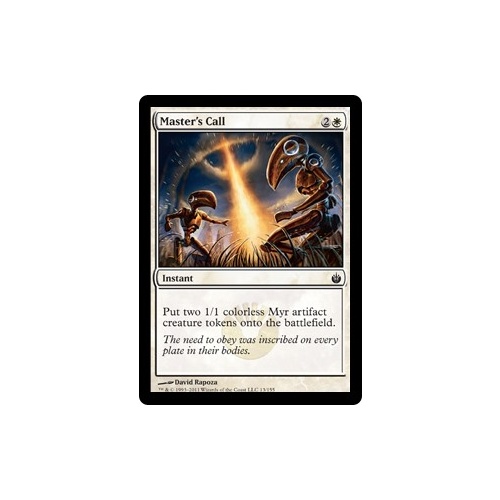 Master's Call FOIL - MBS