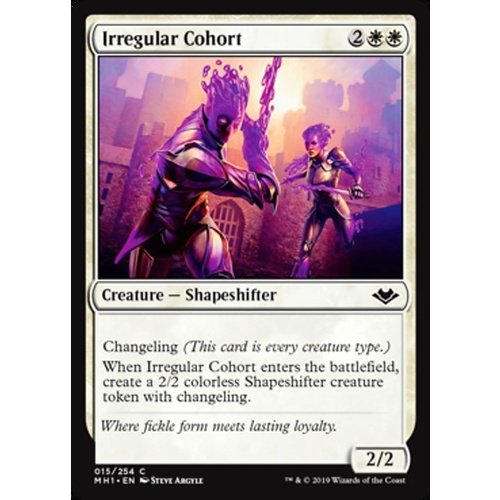 Irregular Cohort - MH1