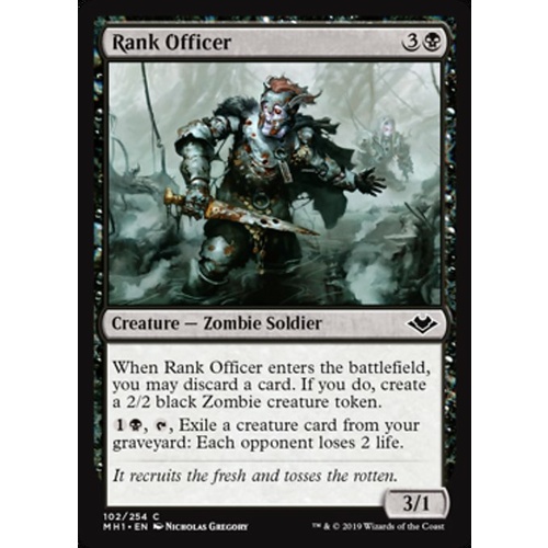 Rank Officer - MH1
