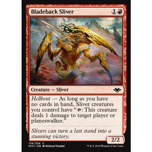 Bladeback Sliver - MH1