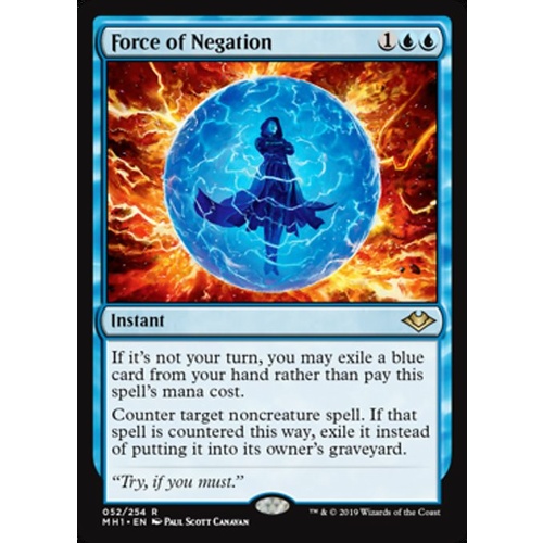 Force of Negation FOIL MH1 Decked Out Gaming