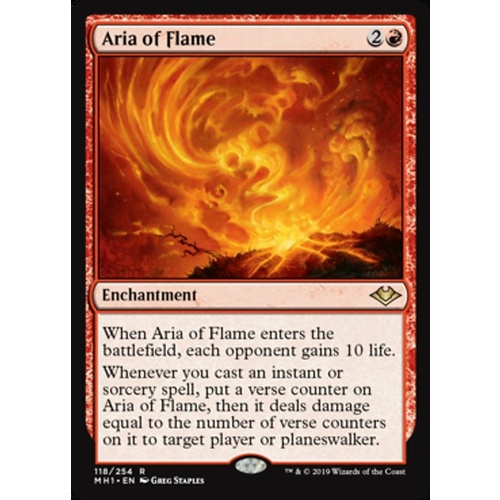 Aria of Flame FOIL - MH1