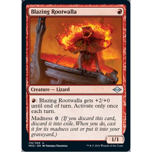 Blazing Rootwalla - MH2