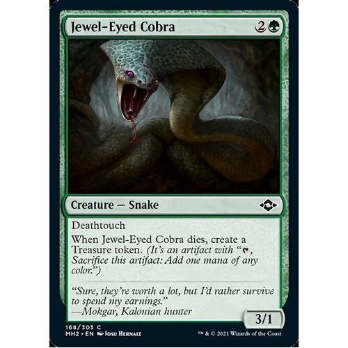 Jewel-Eyed Cobra - MH2