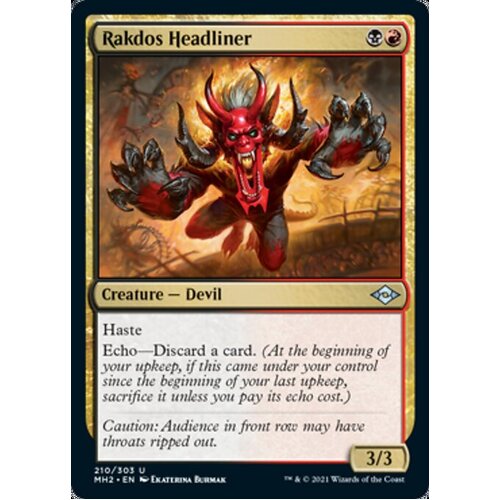 Rakdos Headliner - MH2