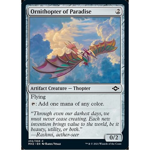 Ornithopter of Paradise - MH2
