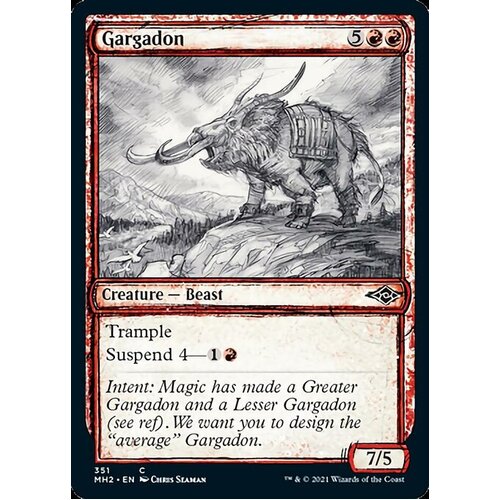 Gargadon (Showcase) -  MH2