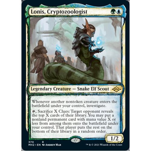 Lonis, Cryptozoologist (Showcase) -  MH2