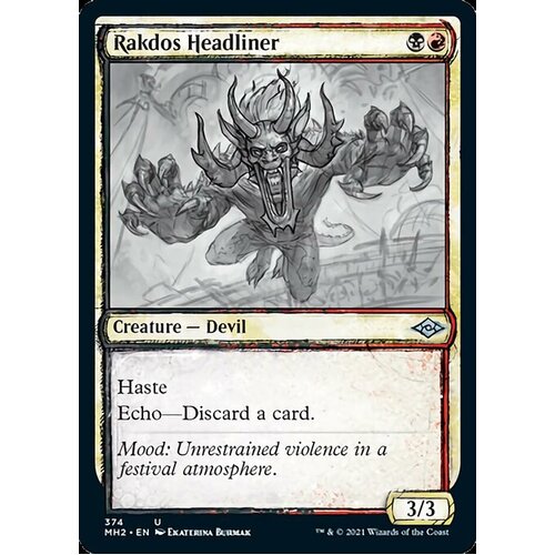 Rakdos Headliner (Showcase) -  MH2