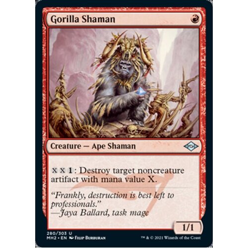 Gorilla Shaman (Foil Etched)