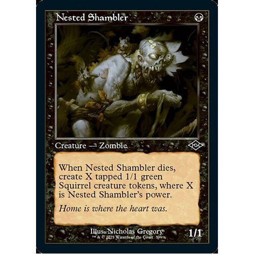 Nested Shambler (Retro Frame) (Foil Etched)