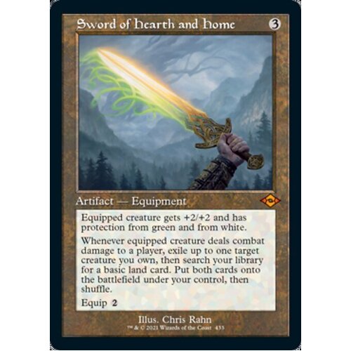 Sword of Hearth and Home (Retro Frame) (Foil Etched)