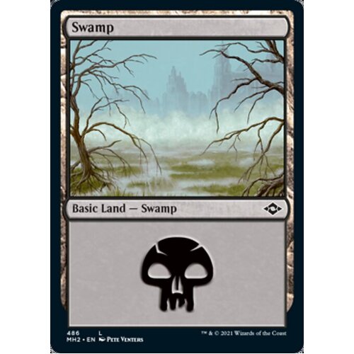 Swamp (486) (Foil Etched)