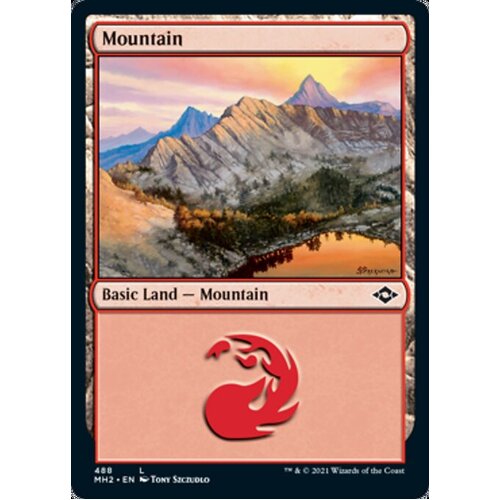 Mountain (488) (Foil Etched)