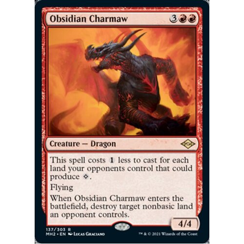 Obsidian Charmaw FOIL - MH2