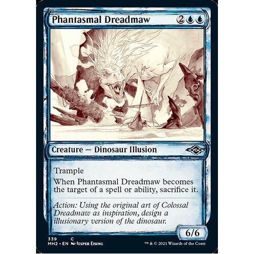 Phantasmal Dreadmaw FOIL (Showcase) -  MH2