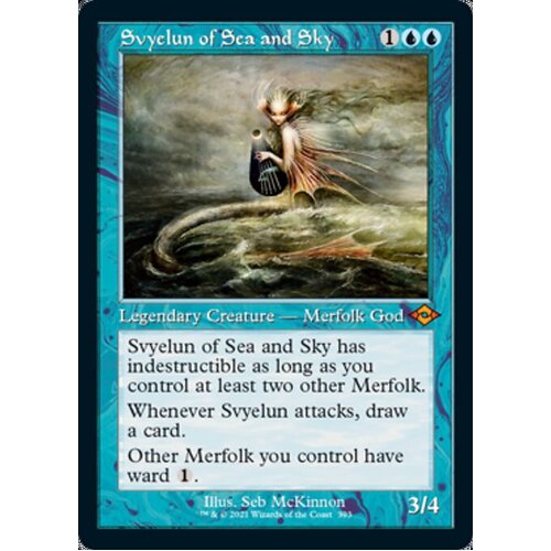 Svyelun of Sea and Sky FOIL (Retro Frame) -  MH2