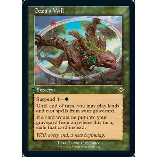 Gaea's Will FOIL (Retro Frame) -  MH2