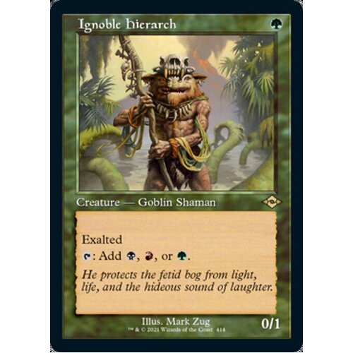 Ignoble Hierarch FOIL (Retro Frame) -  MH2