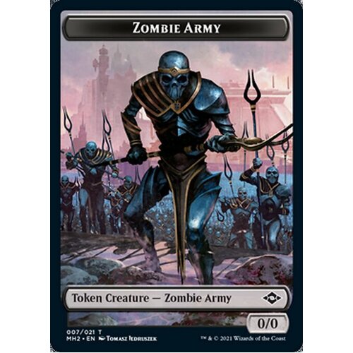 2 x Zombie Army Token - MH2