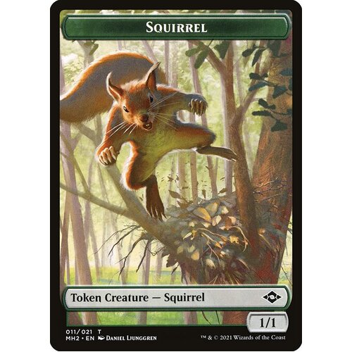4 x Squirrel Token - MH2