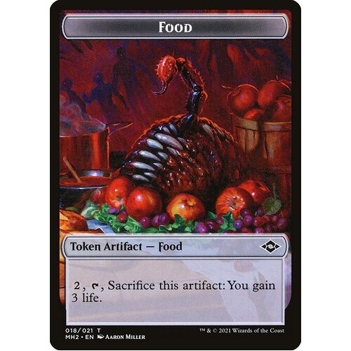 4 x Food (18) Token - MH2