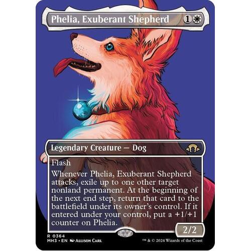 Phelia, Exuberant Shepherd (Borderless) - MH3