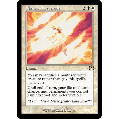 Flare of Fortitude (Retro Frame) - MH3