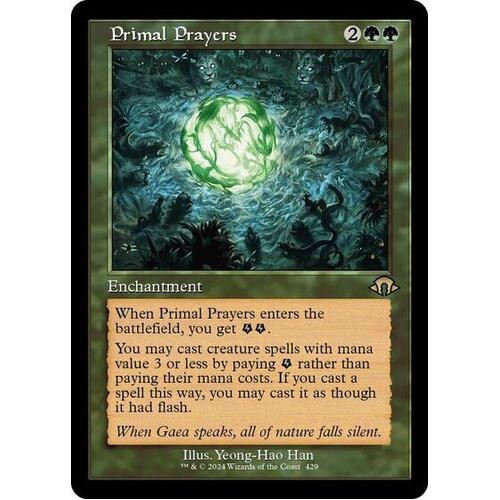 Primal Prayers (Retro Frame) - MH3