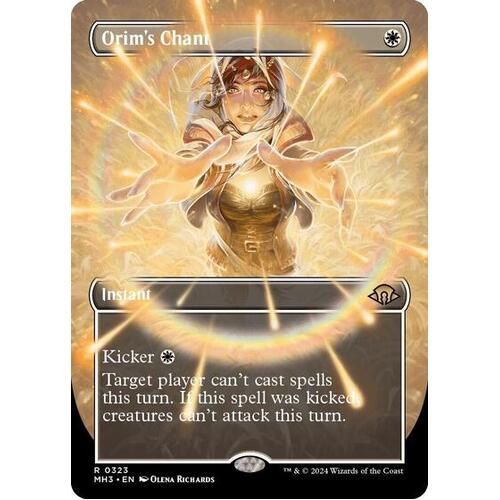 Orim's Chant (Borderless) FOIL - MH3