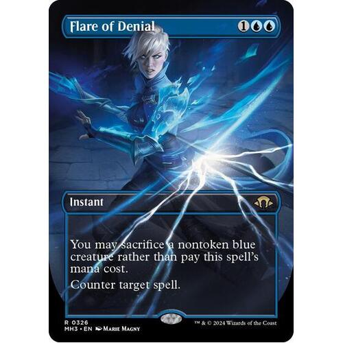 Flare of Denial (Borderless) FOIL - MH3