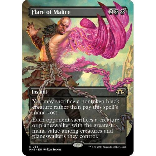 Flare of Malice (Borderless) FOIL - MH3