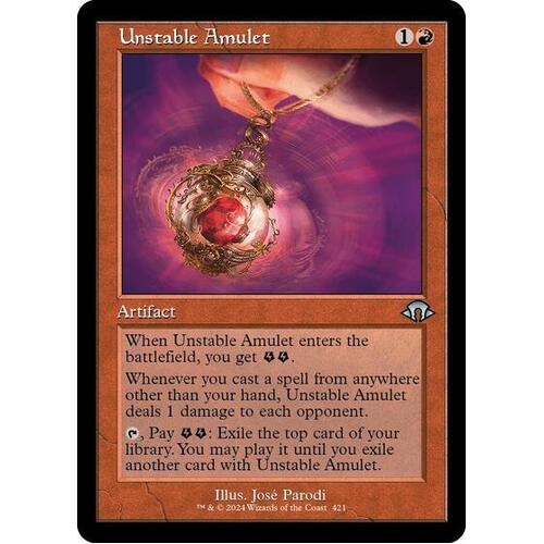 Unstable Amulet (Retro Frame) FOIL - MH3