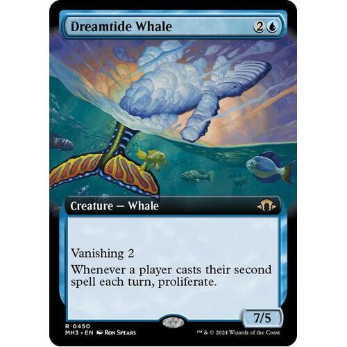 Dreamtide Whale (Extended Art) FOIL - MH3