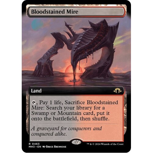 Bloodstained Mire (Extended Art) FOIL - MH3
