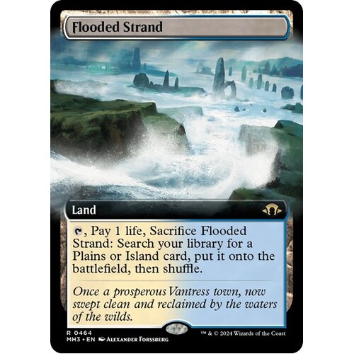 Flooded Strand (Extended Art) FOIL - MH3