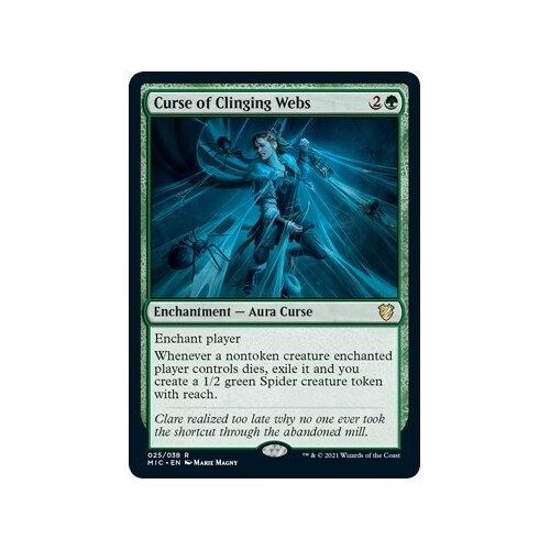 Curse of Clinging Webs - MIC