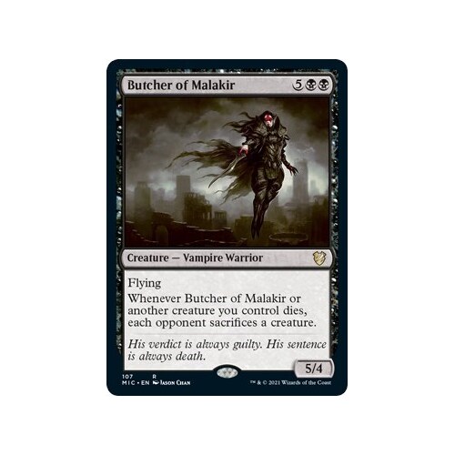 Butcher of Malakir - MIC