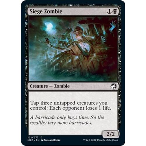 Siege Zombie - MID
