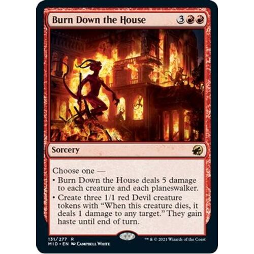 Burn Down the House - MID