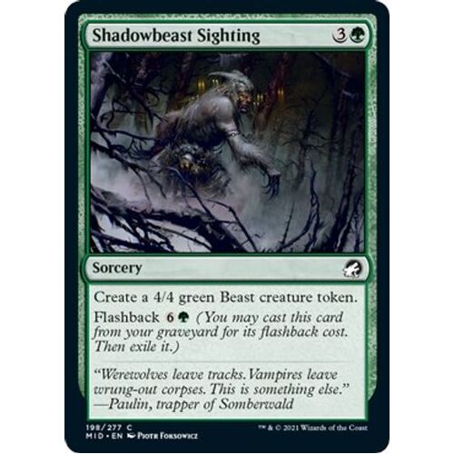 Shadowbeast Sighting - MID
